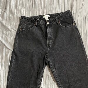 H&M Black High Rise Women Jeans